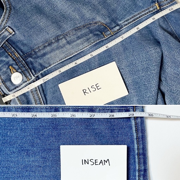 Anthropologie‎ Pilcro Slim Boyfriend Jeans 28 6 mid rise stretch relaxed blue - Picture 11 of 12